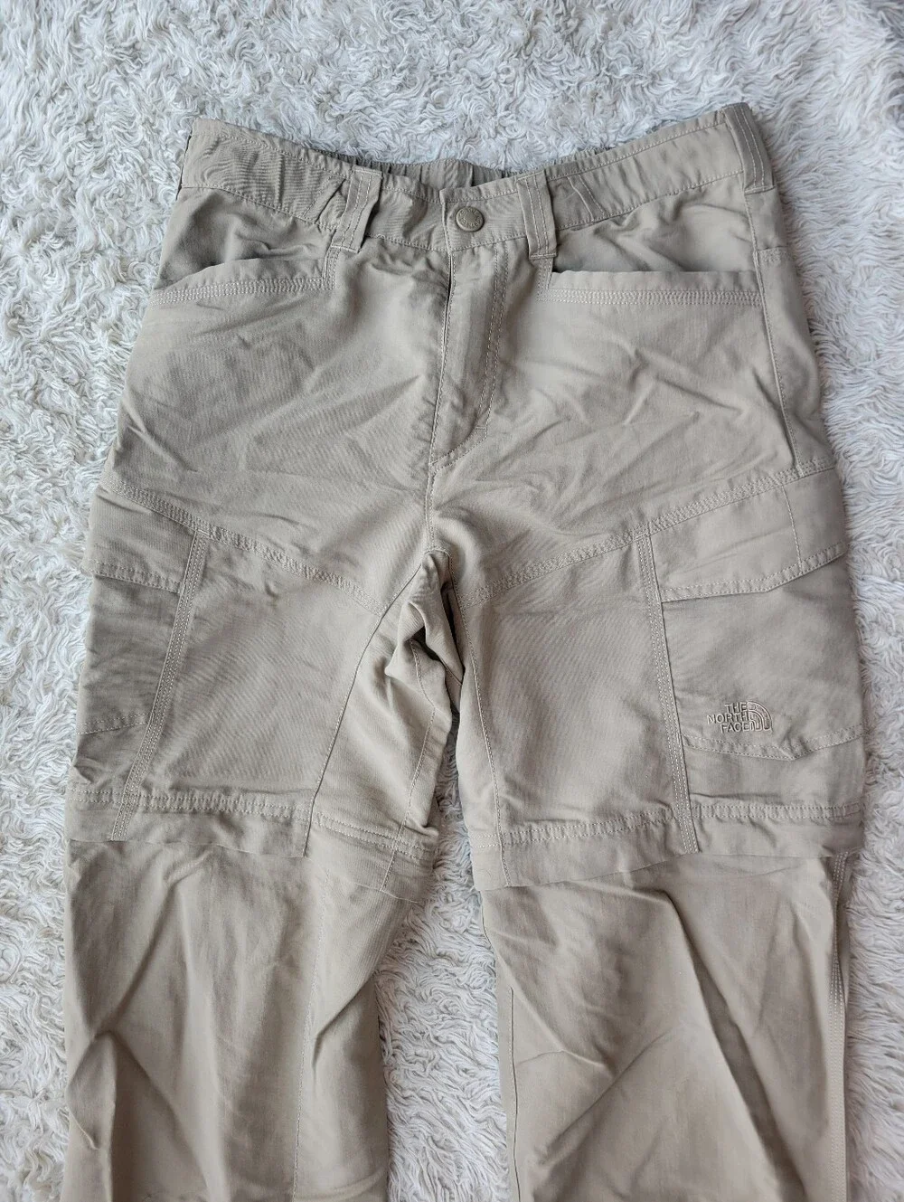 The North Face Convertible Pants Tan Mens Small